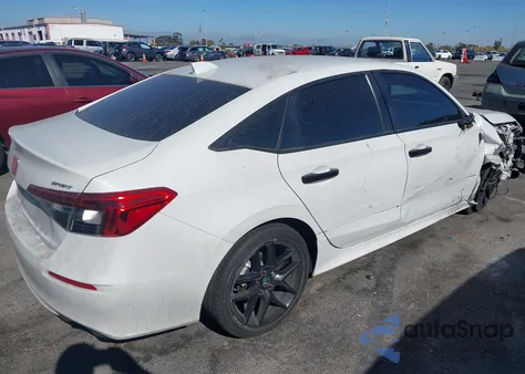 2023 Honda Civic Sport из США, поврежденный, VIN 2HGFE2F54PH514550